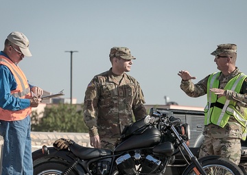 ‘Command Emphasis’: 1st AD G-4, safety hold spot motorcycle inspections