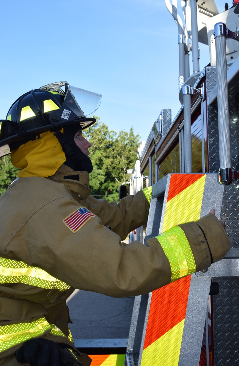 411th Ordnance Battalion Conducts Firefighting Training