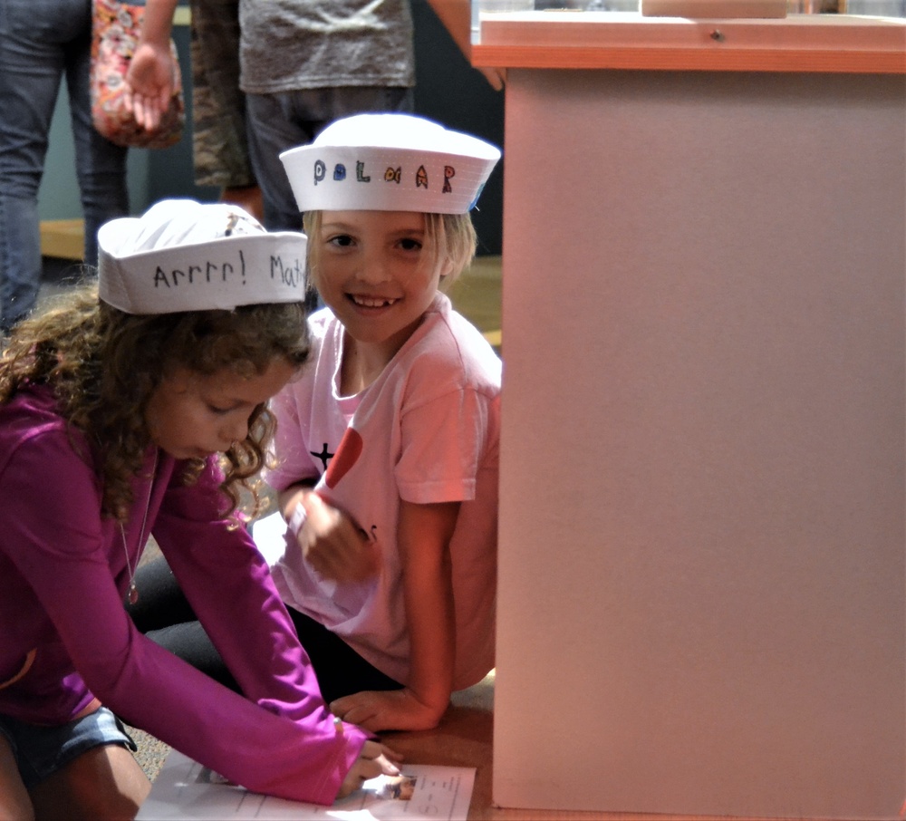 Campers Invade Naval Museum