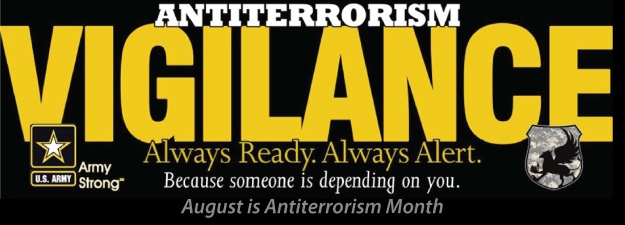 DVIDS - News - August Observed As Antiterrorism Awareness Month At Fort ...