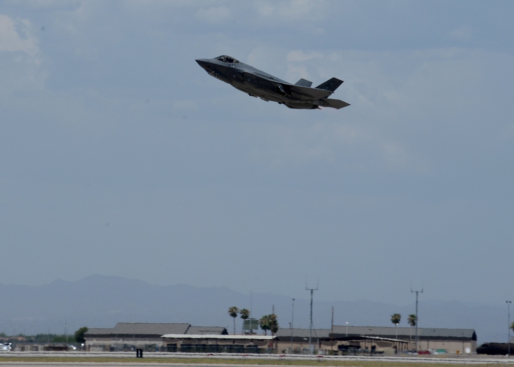F-35 takeoffs and landings