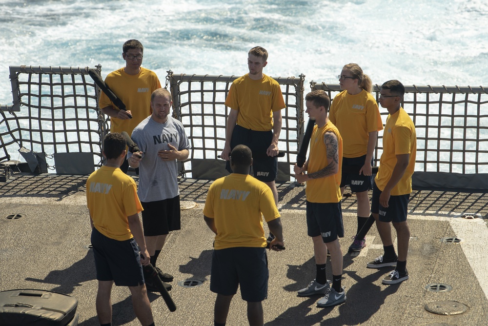 USS Preble at Sea