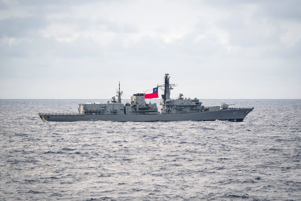 CNS Almirante Lynch Underway During RIMPAC 2018