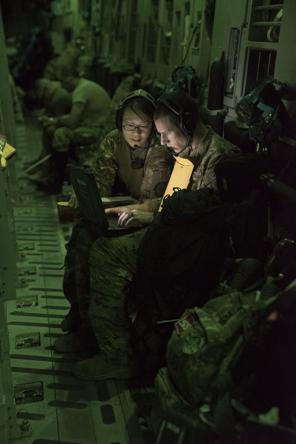 455th EAES transport injured U.S. and NATO partner service members.