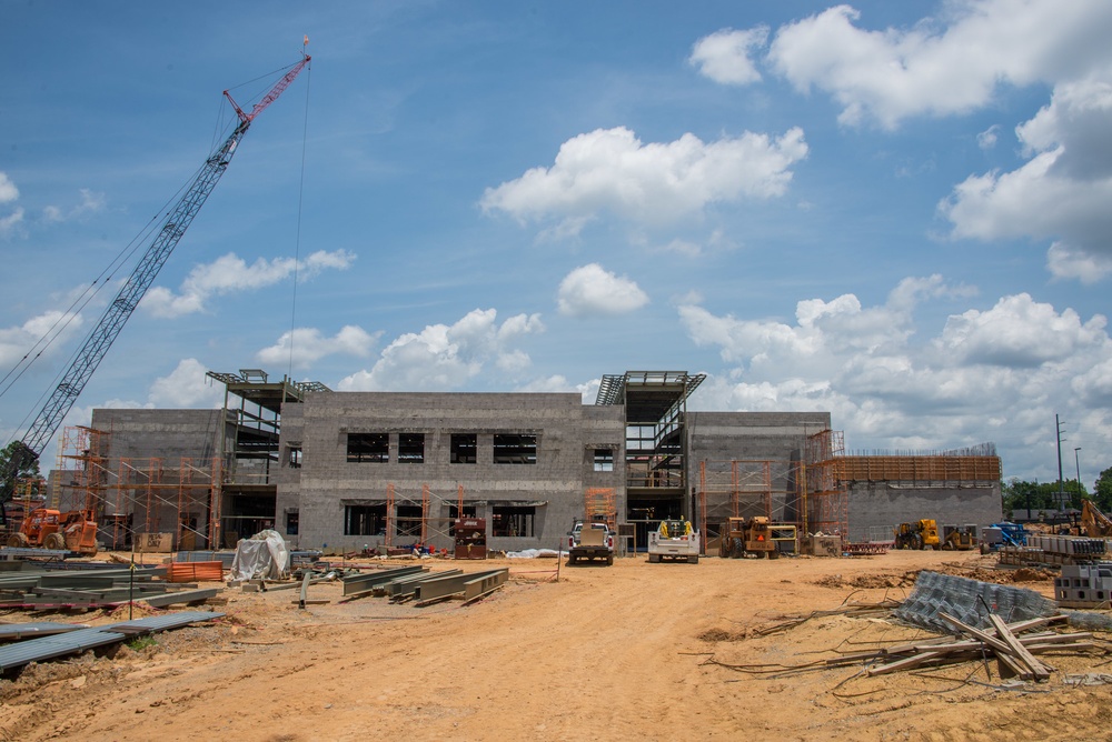 Progress Photos of on going Constrution at School on Maxwell