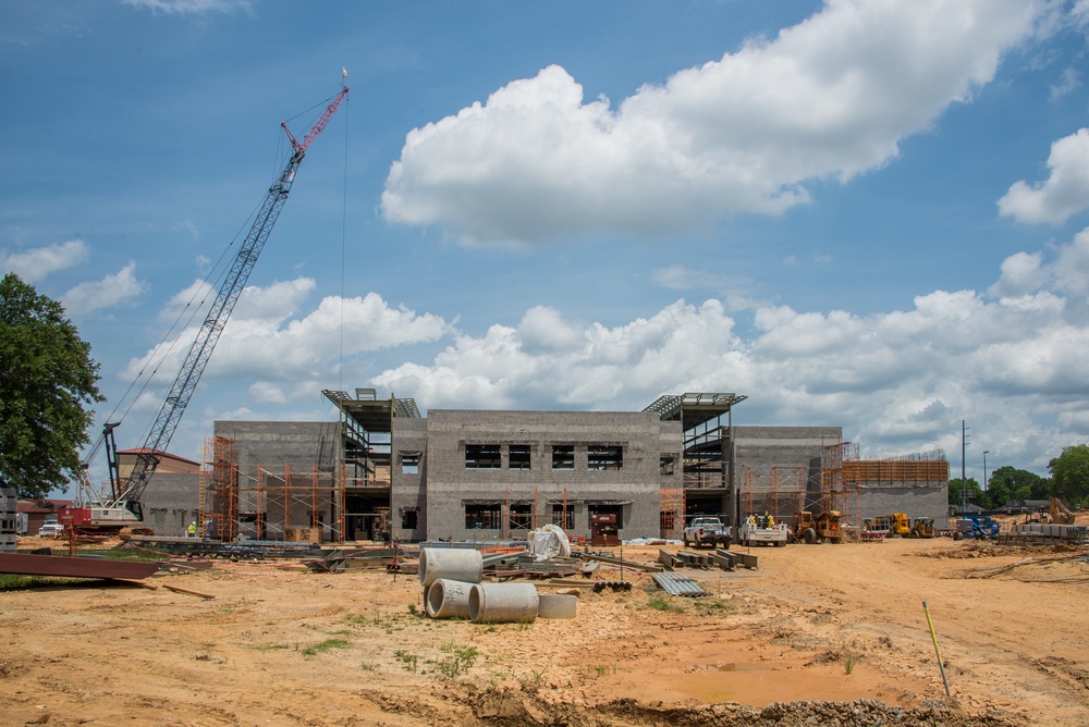 Progress Photos of on going Constrution at School on Maxwell