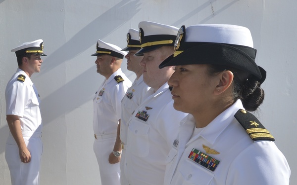 Sailors Conduct Inspection