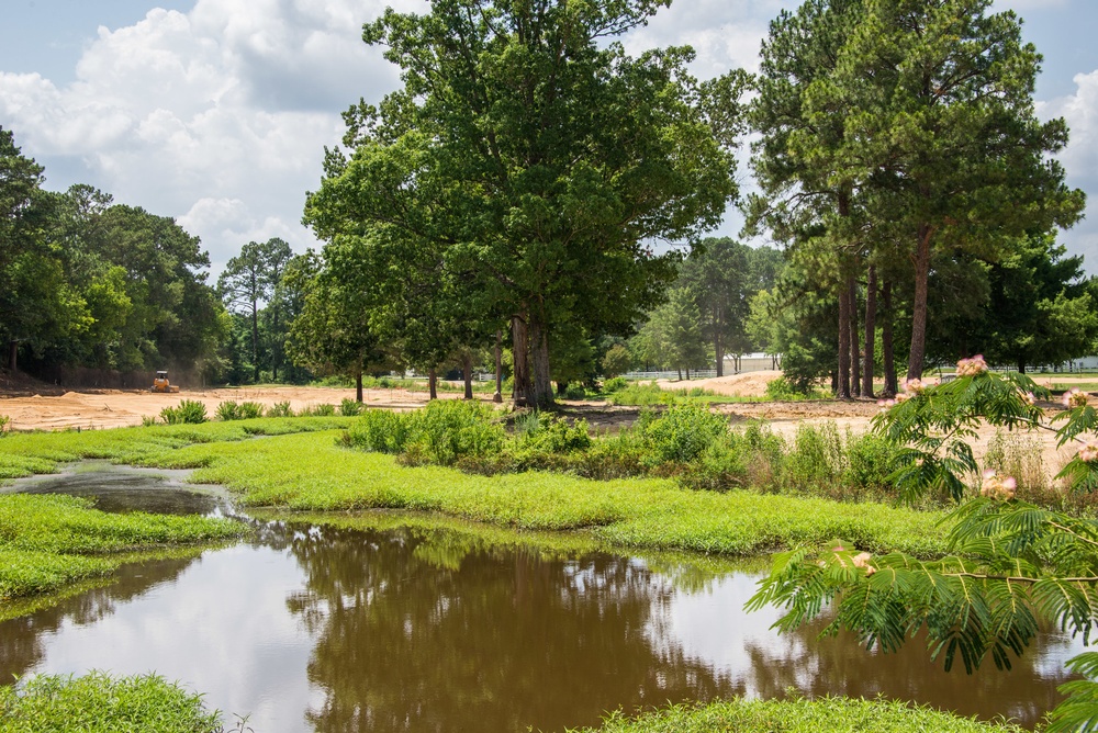 Soil replacement at Maxwell Golf Course