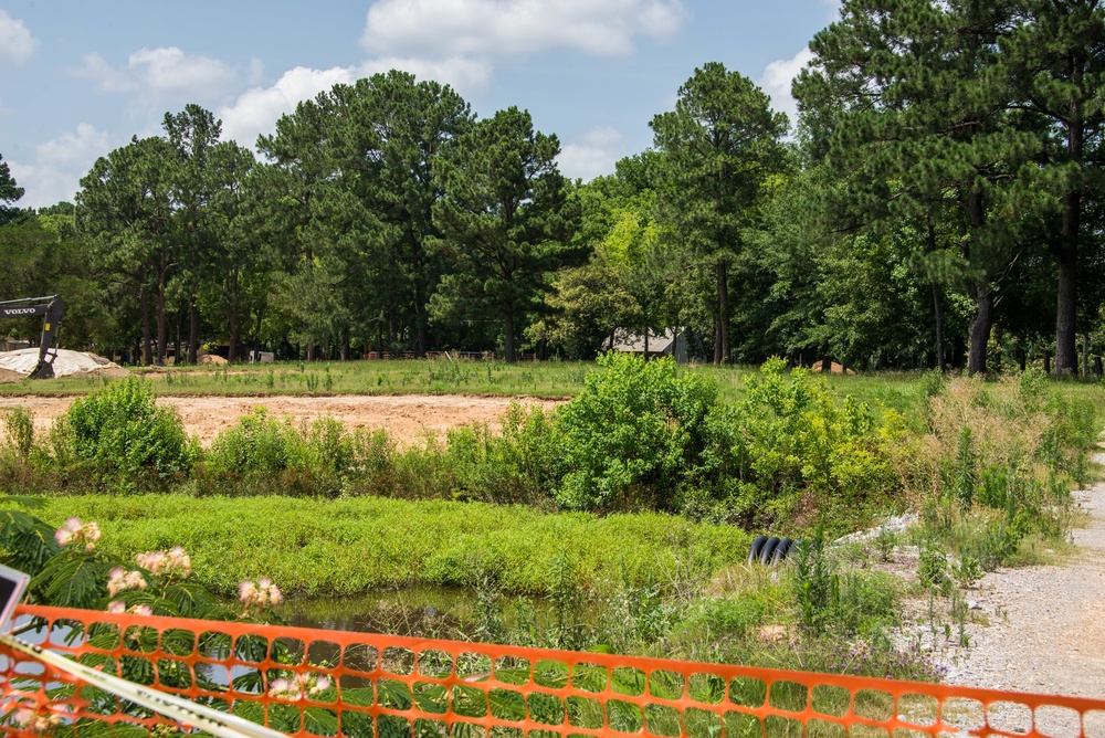 Soil replacement at Maxwell Golf Course