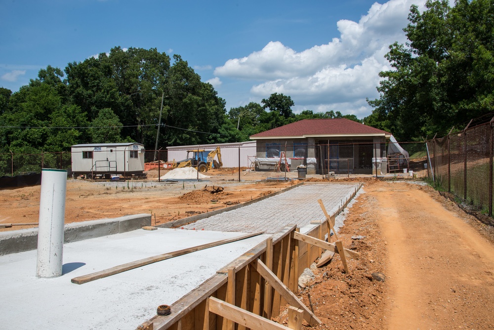 Progress Photos of on going Construction at Munitions Complex