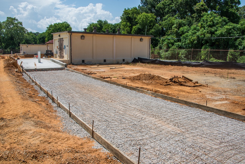 Progress Photos of on going Construction at Munitions Complex