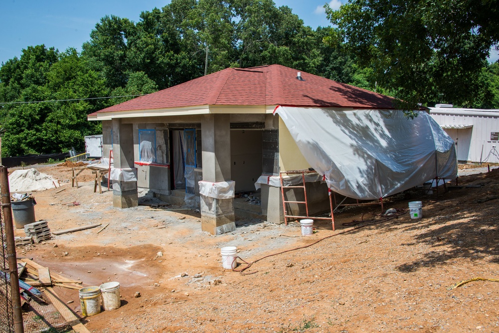 Progress Photos of on going Construction at Munitions Complex