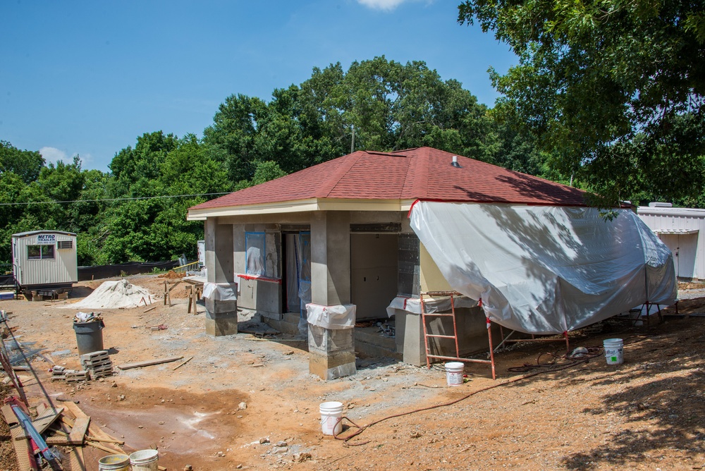 Progress Photos of on going Construction at Munitions Complex