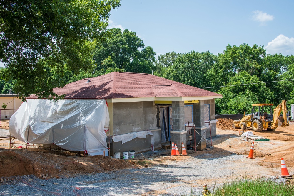 Progress Photos of on going Construction at Munitions Complex