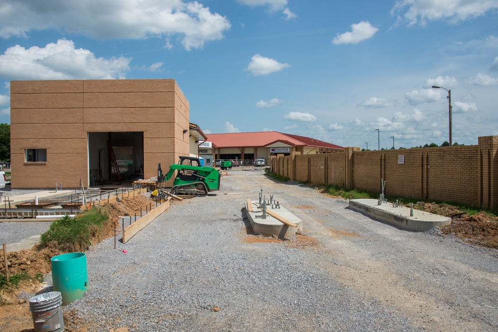 Progress Photos of on going Construction at the Shoppette on Maxwell