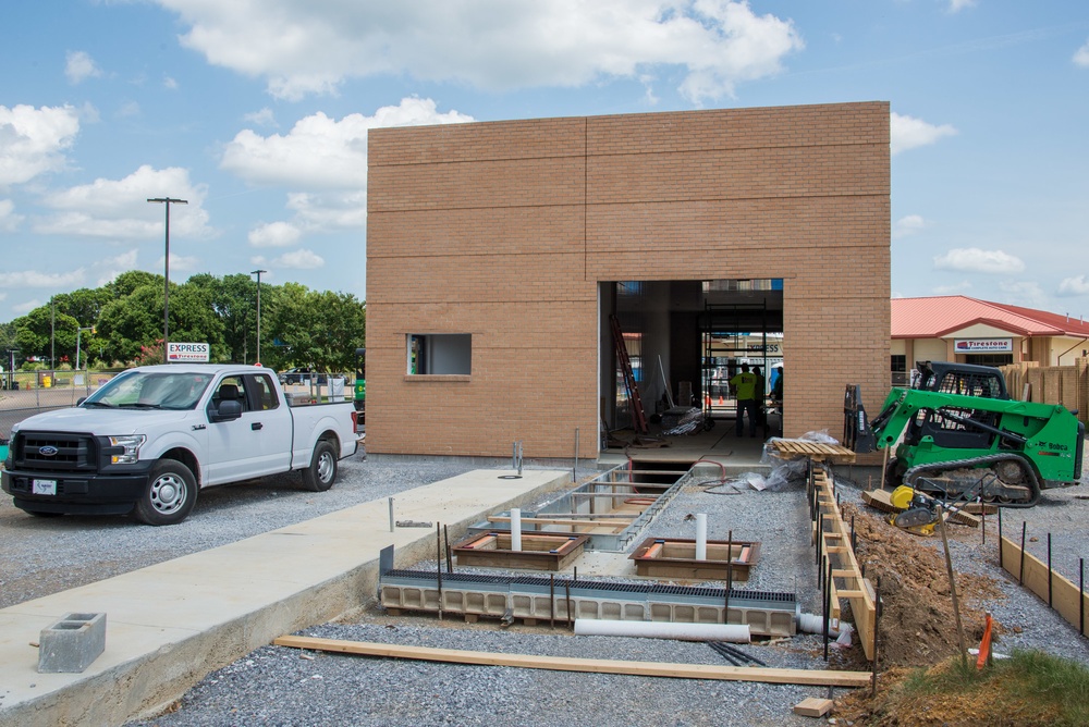 Progress Photos of on going Construction at the Shoppette on Maxwell