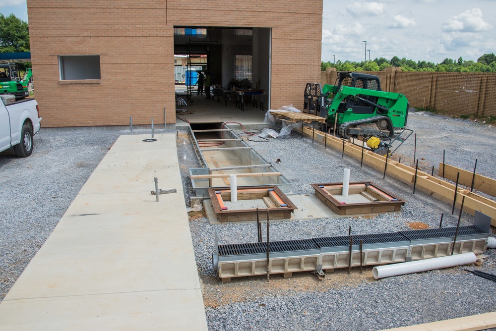 Progress Photos of on going Construction at the Shoppette on Maxwell