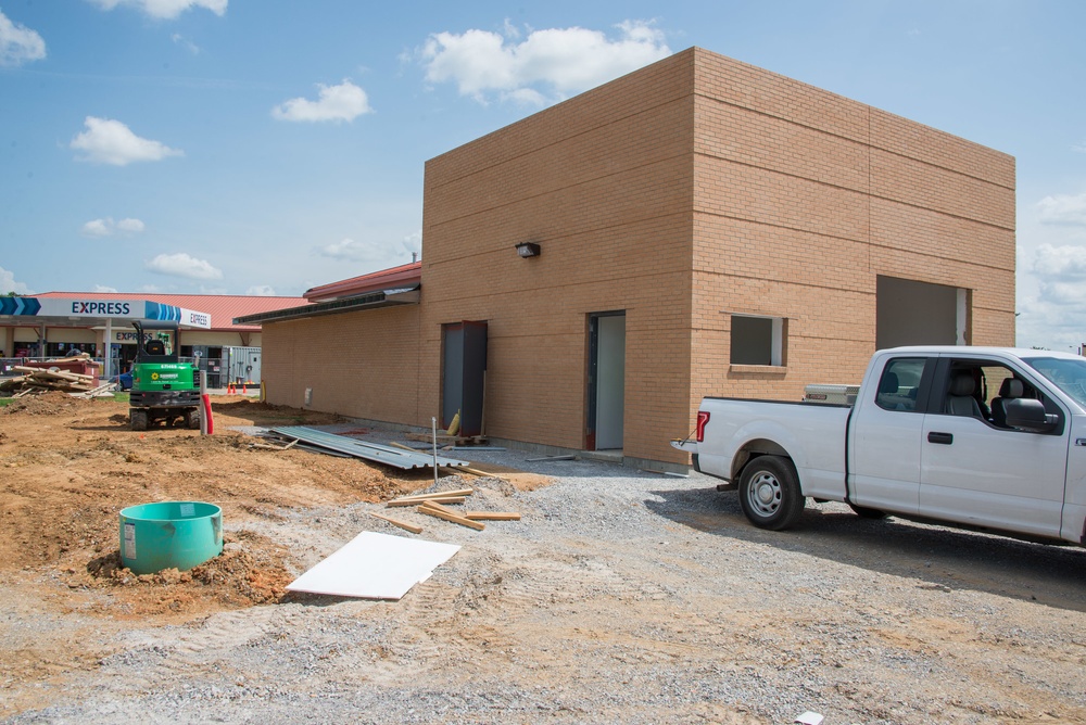 Progress Photos of on going Construction at the Shoppette on Maxwell