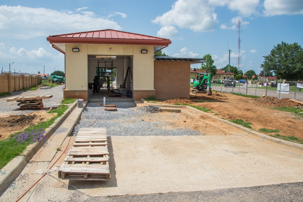 Progress Photos of on going Construction at the Shoppette on Maxwell