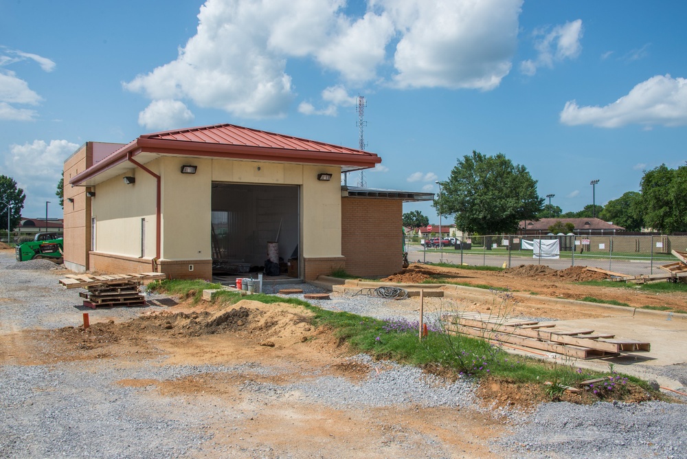 Progress Photos of on going Construction at the Shoppette on Maxwell