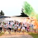 Fort Drum community members get colorful during fun run