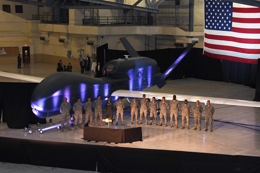 Vice president of the United States visits 319th Air Base Wing