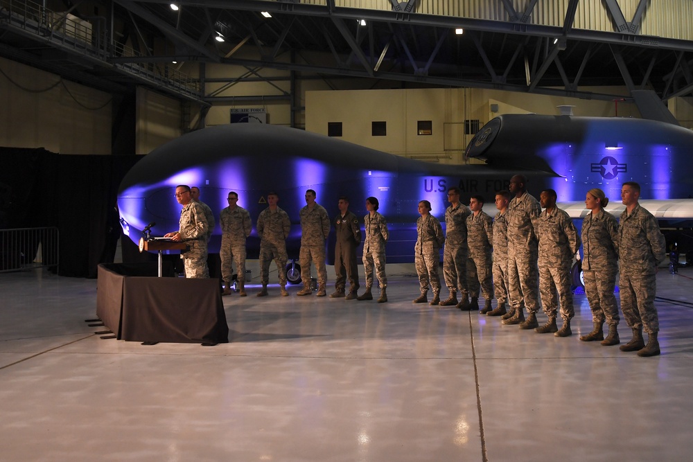 Vice president of the United States visits 319th Air Base Wing