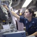 Aviation Electronics Technicians Conduct Routine Equiptment Tests Onboard USS Bonhomme Richard