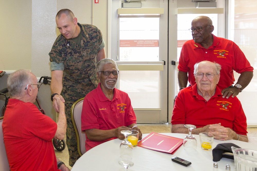 Col. Karega recognized during Quarterly Awards Breakfast