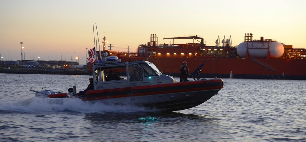 Coast Guard Station Houston conducts law enforcement training