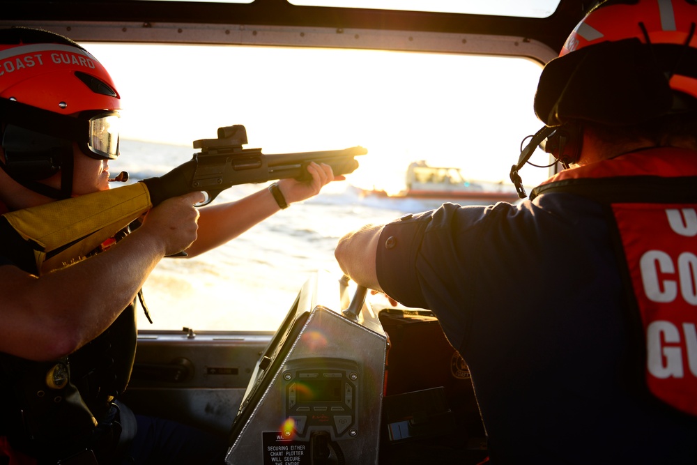 Coast Guard Station Houston conducts law enforcement training