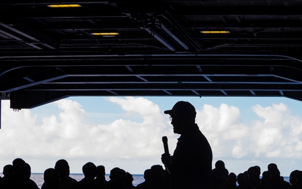 USS CARL VINSON OPERATIONS