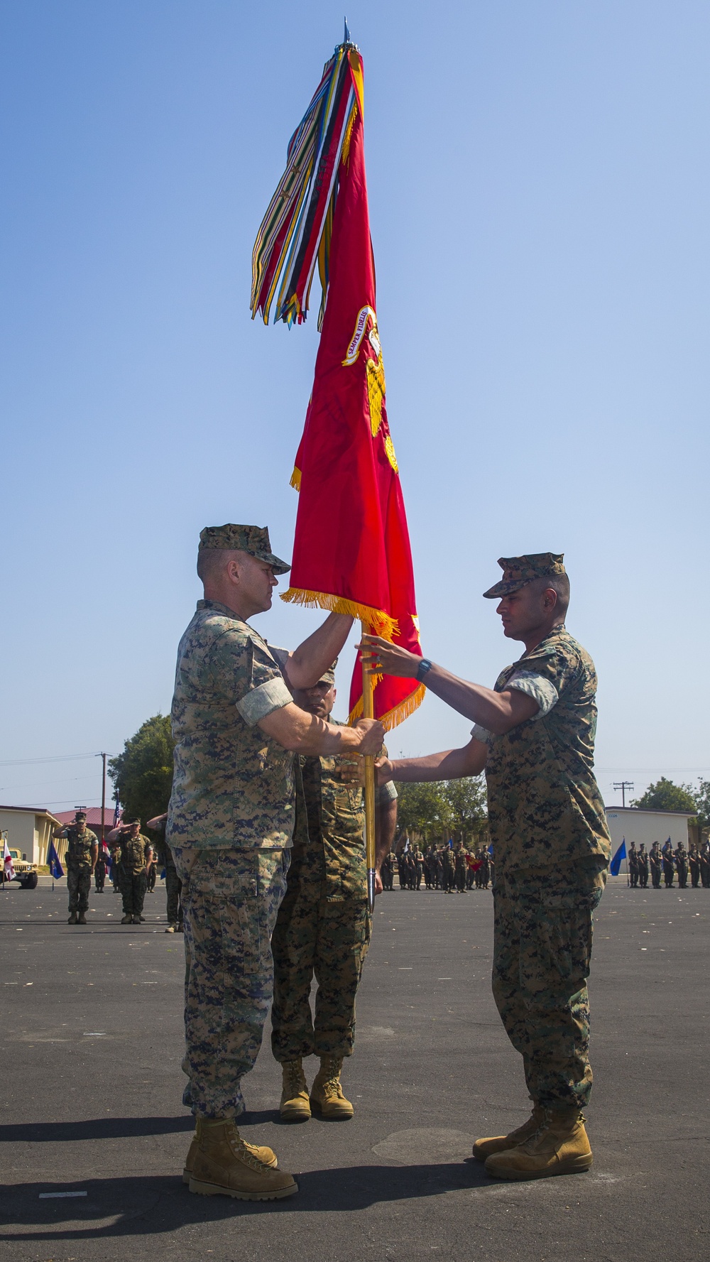 Headquarters Battalion, 1st Marine Division Change of Command