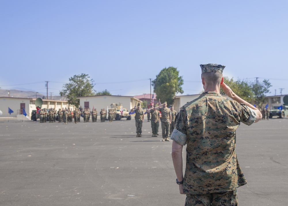 Headquarters Battalion, 1st Marine Division Change of Command