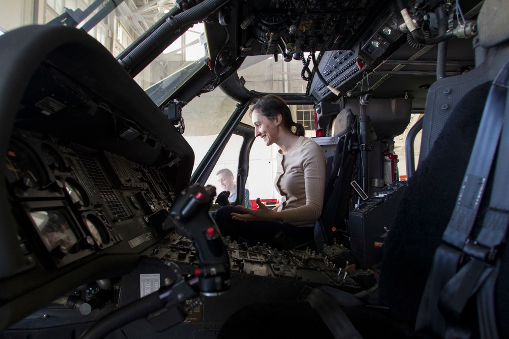 Congressional staff members visit Joint Forces Training Base