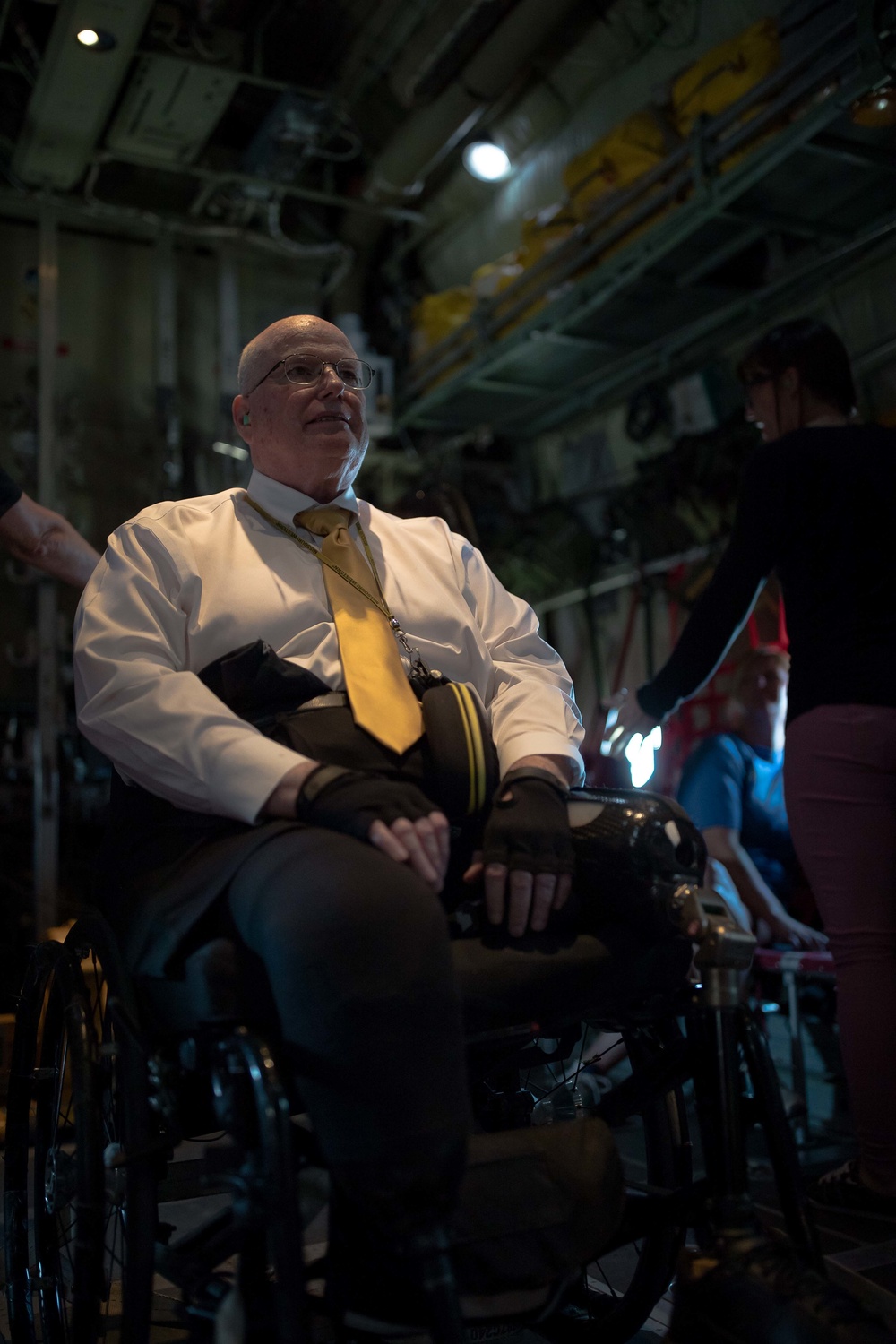 Educators tour the 139th Airlift Wing.