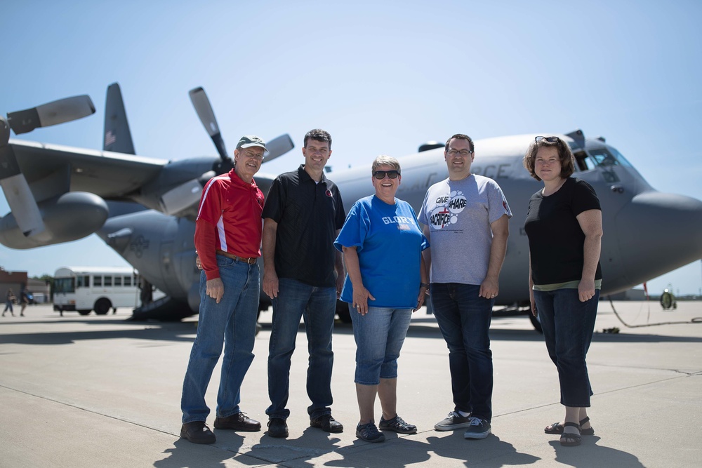 Educators tour the 139th Airlift Wing.