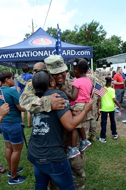Bossier City based La. Guard unit returns home from Afghanistan