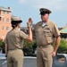 Right Hand Held High on the USS Wisconsin