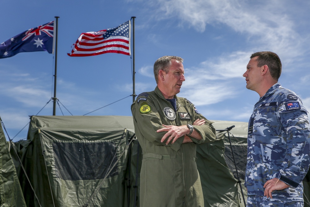 Combined watch floor interoperability during RIMPAC