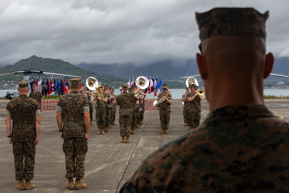 HMLA 367 Relief &amp; Appointment Ceremony