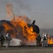 JFTB firefighters train in aircraft rescue and firefighting
