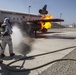 JFTB firefighters train in aircraft rescue and firefighting