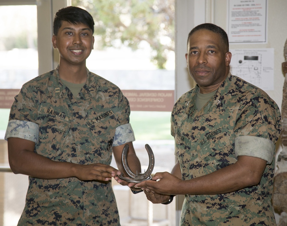 Colonels attend Hail and Farewell at MCLB Barstow