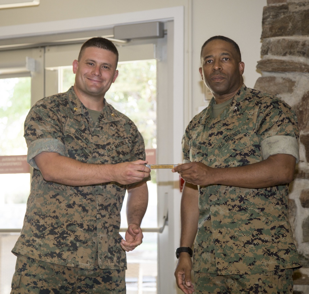 Colonels attend Hail and Farewell at MCLB Barstow