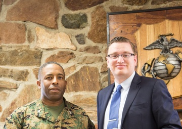 MCLB Barstow Change of Command reception