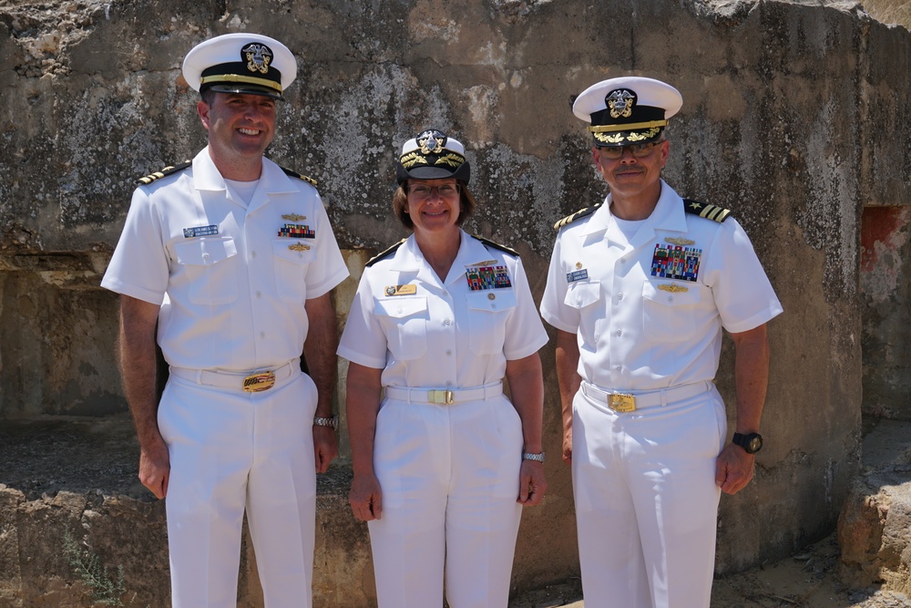 VADM Franchetti joins NCTS Sicily for Ponte Dirillo