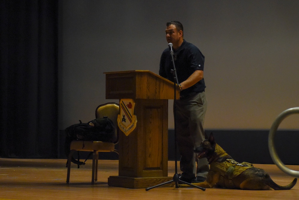 Medal of Honor recipient visits Eielson