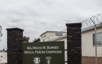 Special Forces Compound dedicated to fallen Green Beret