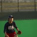 USA Women’s National Softball Team practice in Iwakuni City